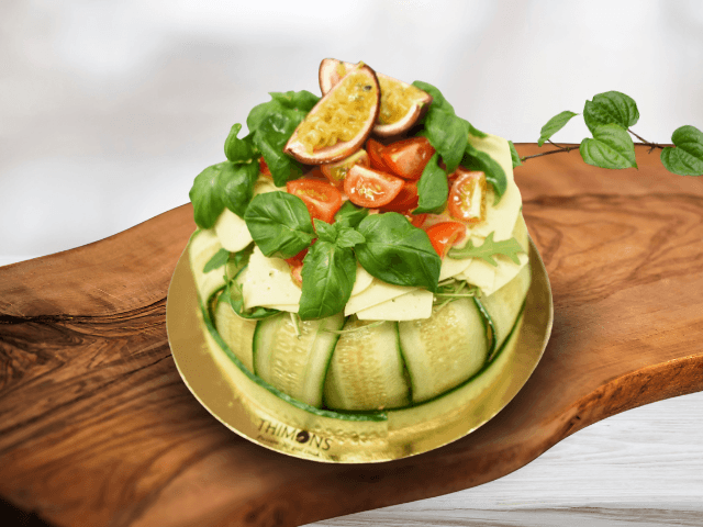 Smörgåstårta Vegetarisk 